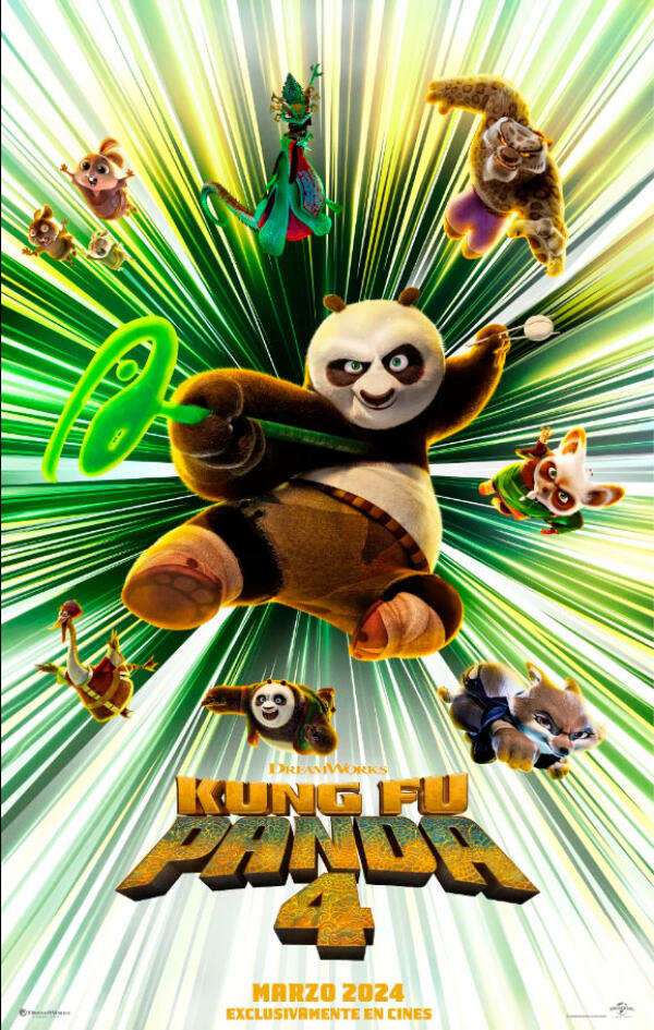 pelicula Kung Fu Panda 4